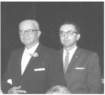 Jesse Helms Sr. and Jr., former Senator of NC